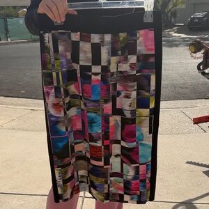 Colorful Abstract Women's Skirt